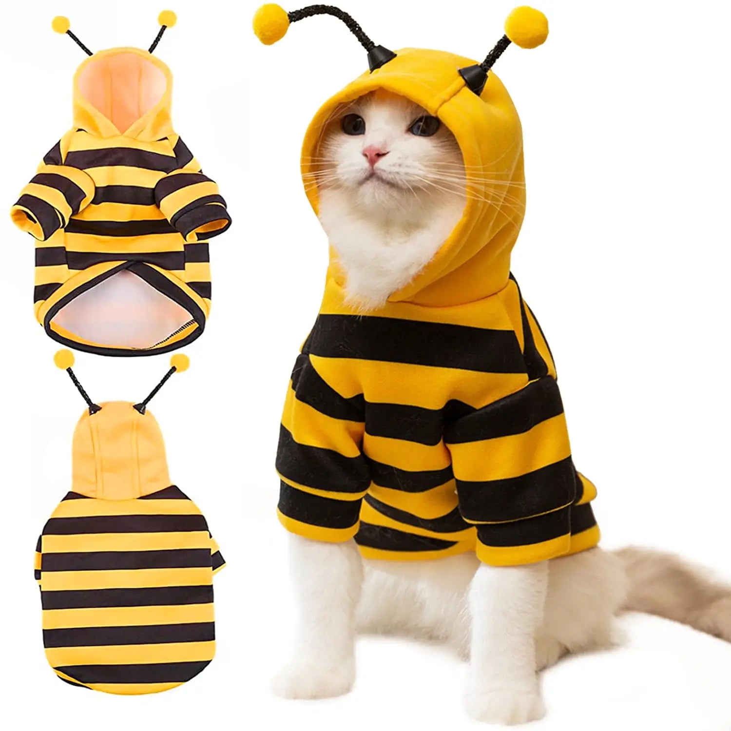 Cat Bee Hoodie