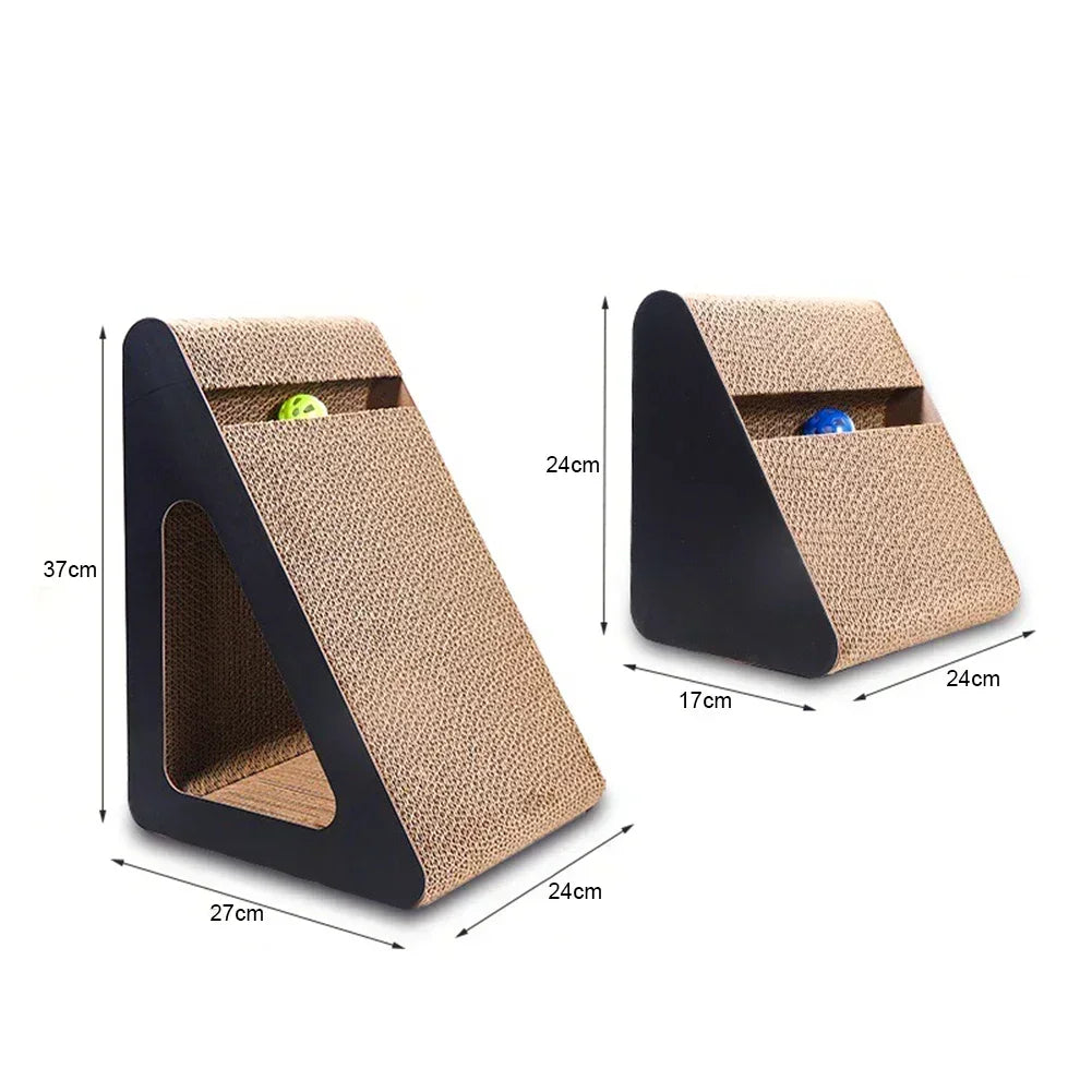 2 in 1 Cat Scratcher Cardboard