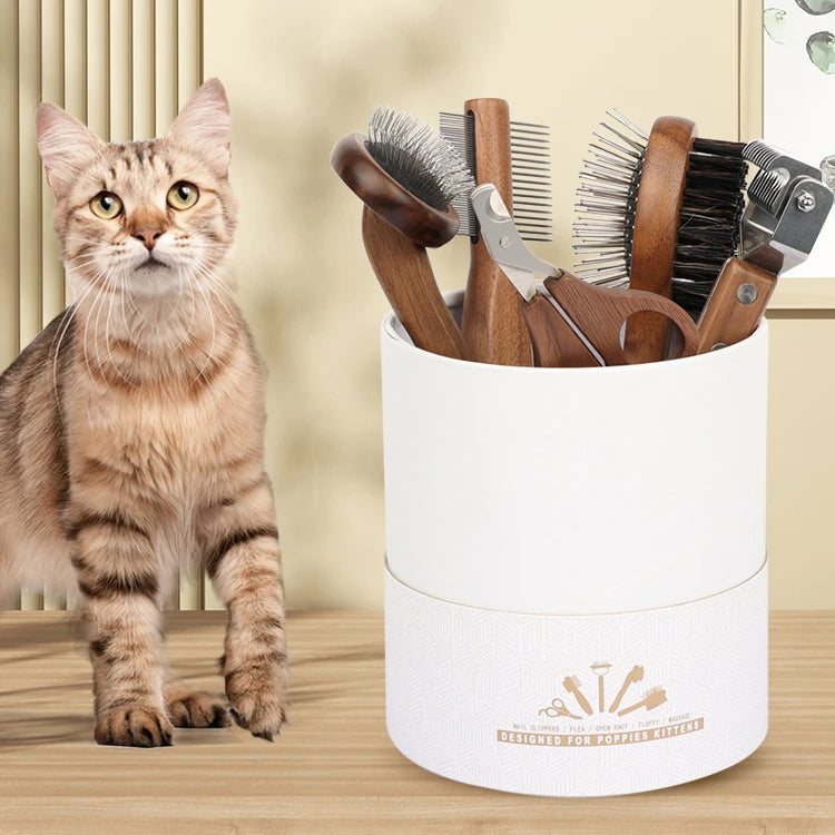 Cat Grooming Comb Set