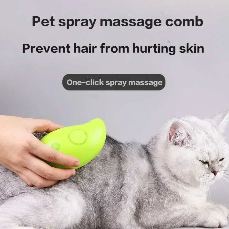 3-in-1 Cat Steam Brush