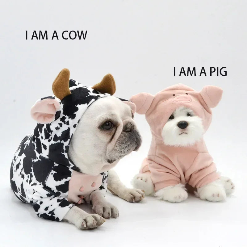 Cow/Pig Styled Dog Costume